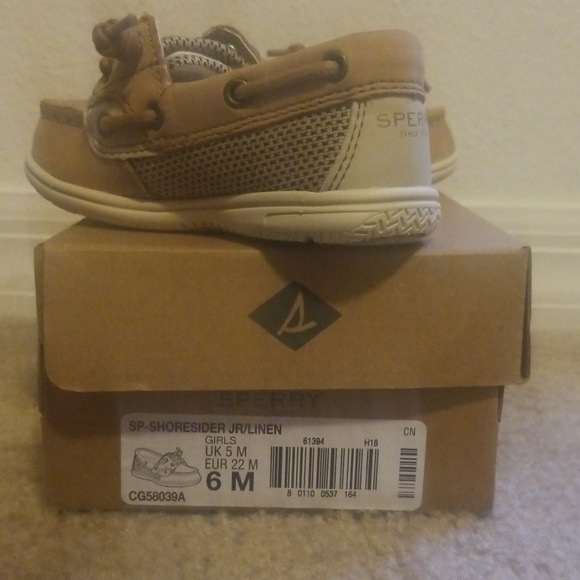 Sperry Shoresider Jr/Linen - Picture 4 of 4